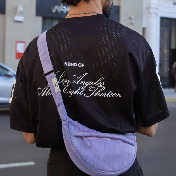 HELIO DUMPLING BAG VIOLET
