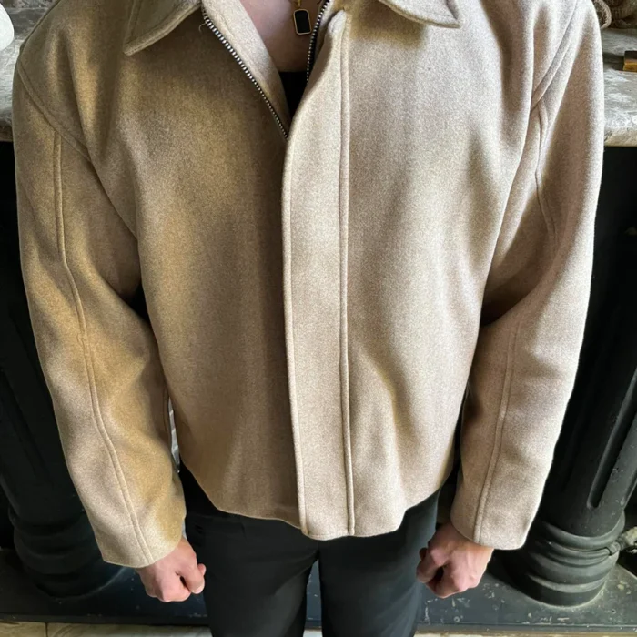 ARVN WOOL JACKET - BEIGE