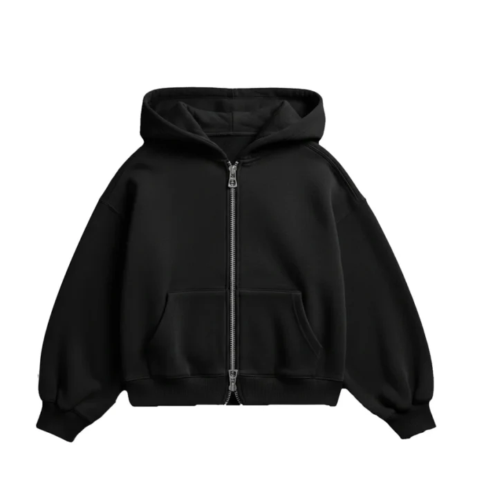 Black Zip-up
